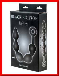   Black Edition Anal Shuttle Super Beads 4221-01lola 