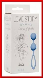 Вагинальные шарики Love Story Diaries of a Geisha Sky Blue 3005-04Lola Пенза