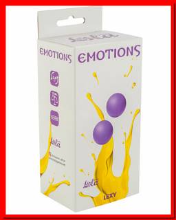 Вагинальные шарики без сцепки Emotions Lexy Small purple 4014-01Lola Пенза