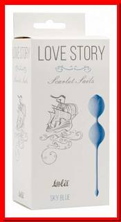 Вагинальные шарики Love Story Scarlet Sails Sky Blue Артикул: 3003-04Lola Пенза