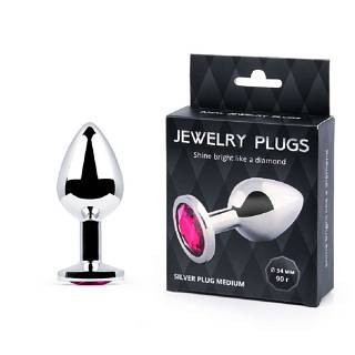 Silver plug medium    -: L 82 , D 34 , : 90 